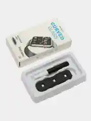 Защитное 3D стекло для Apple Watch 38/40/42/44 мм. (полная проклейка)с Уф лампой