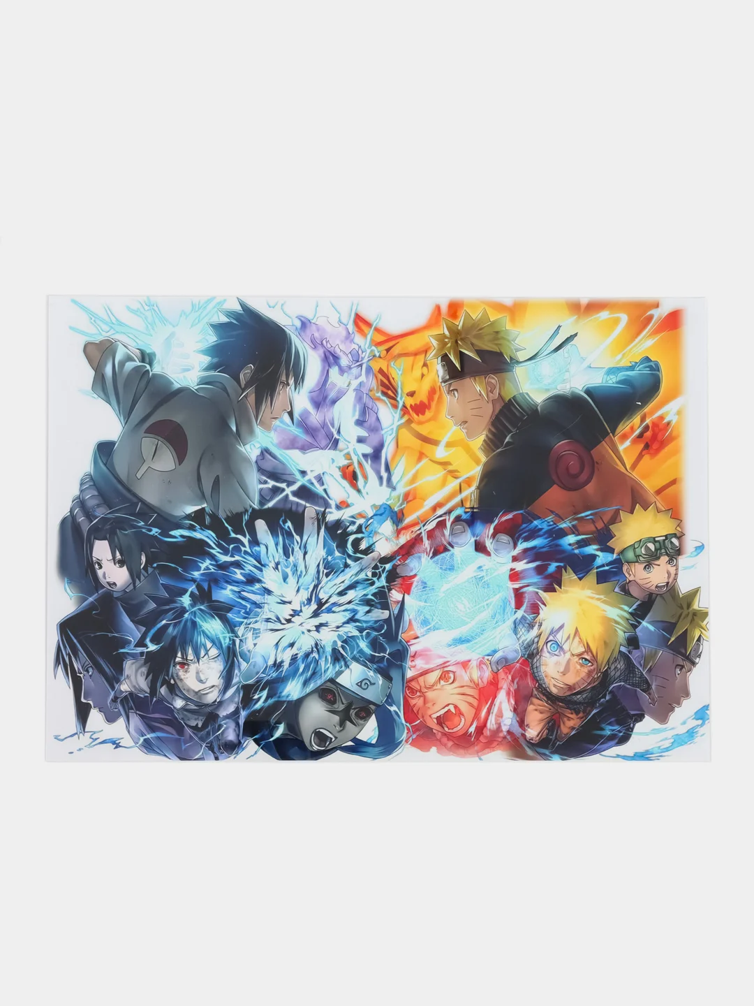 Бирюзовый плакаты Naruto (Наруто) А3