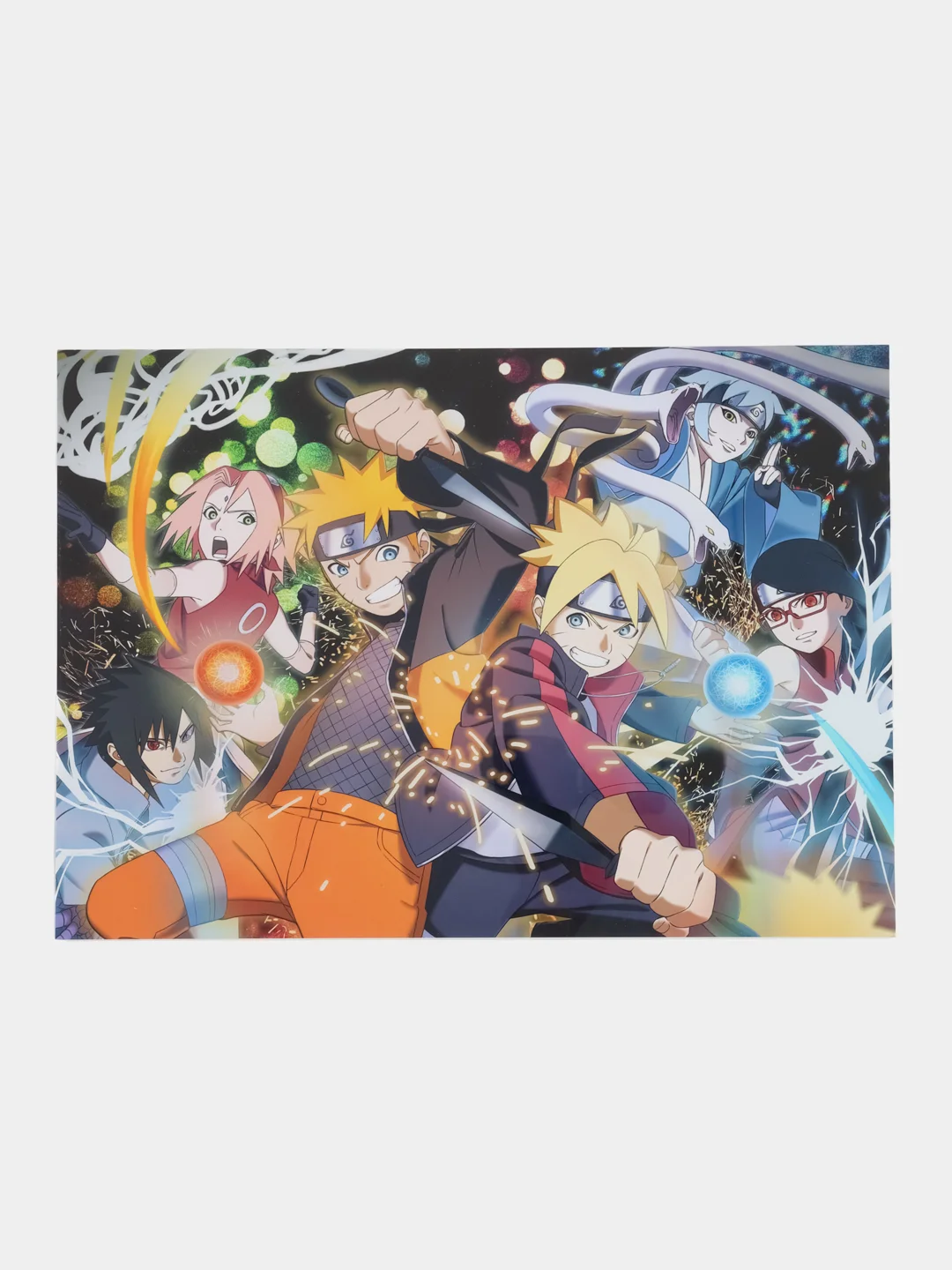 Желтый плакаты Naruto (Наруто) А3