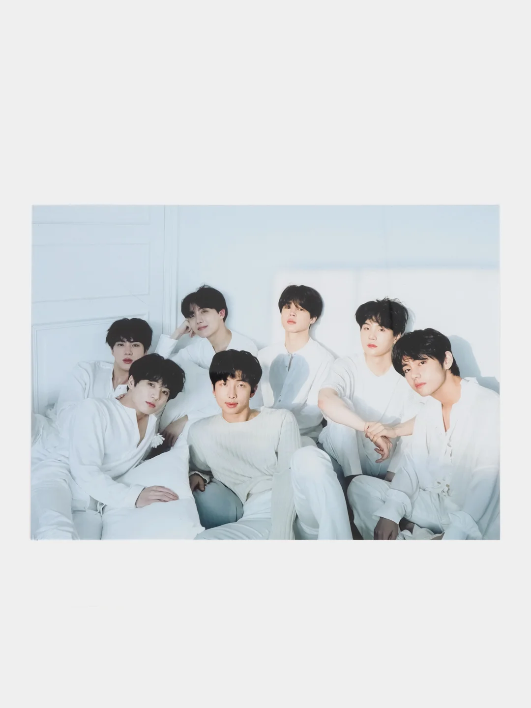 Зеленый плакаты K-POP BTS