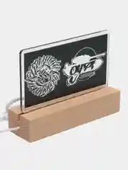 Ночник светильник настольный из органического стекла OY74, ОУ74, ТАНКОГРАД