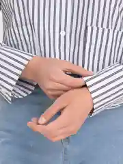 Разноцветный рубашка, блузка женская укороченная