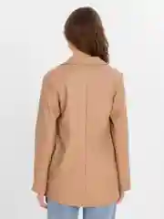 Карамельный пиджак женский oversize / Пиджак оверсайз офисный классический