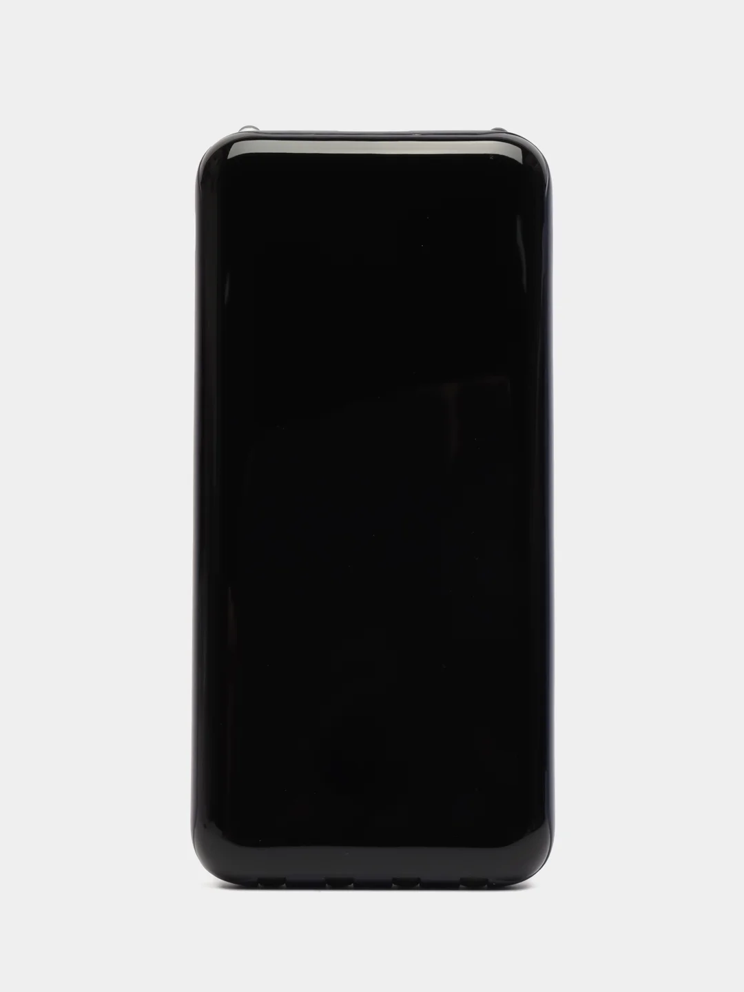 Синий внешний аккумулятор / Powerbank / повербанк с встроенными проводами 20000 мАч