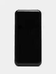 Синий внешний аккумулятор / Powerbank / повербанк с встроенными проводами 20000 мАч