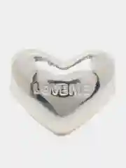 Кольцо "Love me" в виде сердца