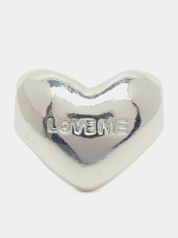 Кольцо "Love me" в виде сердца