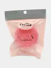Розовый массажная щетка для мытья головы