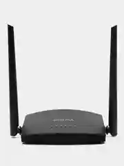 Wi-Fi роутер Digma DWR-N301, N300, черный