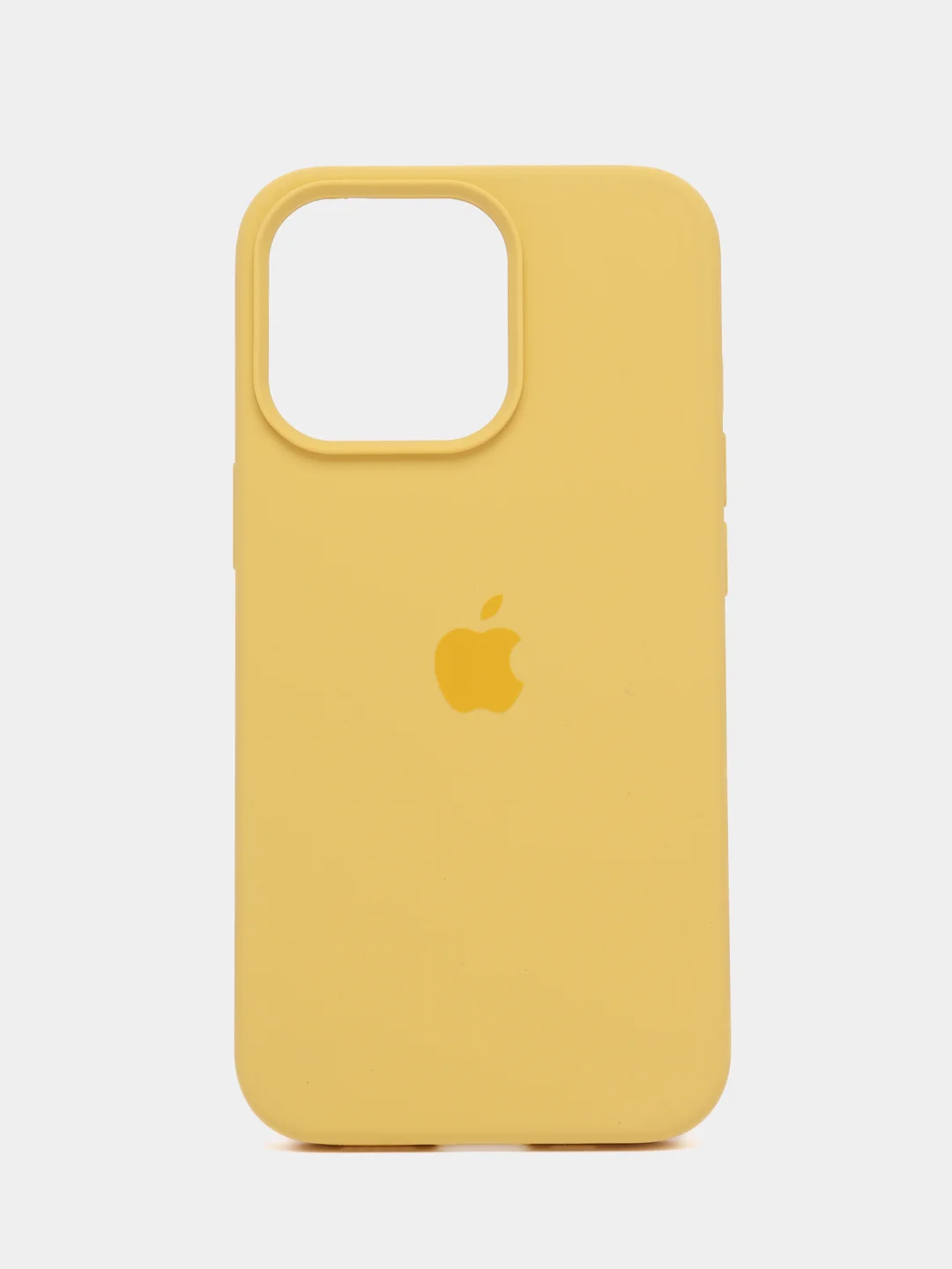 Горчичный чехол защитный силиконовый для iPhone (Айфон) 15/14/13/12/11/XS/XR/X/8/7/SE/PLUS/PRO/MAX