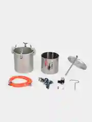 Красконагнетательный бак с краскораспылителем ЗУБР KNB-10, 10 л, Профессионал