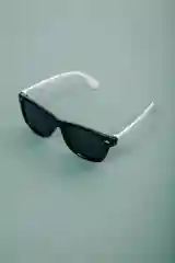Угольный детские солнечные очки + чехол, гибкие с UV400