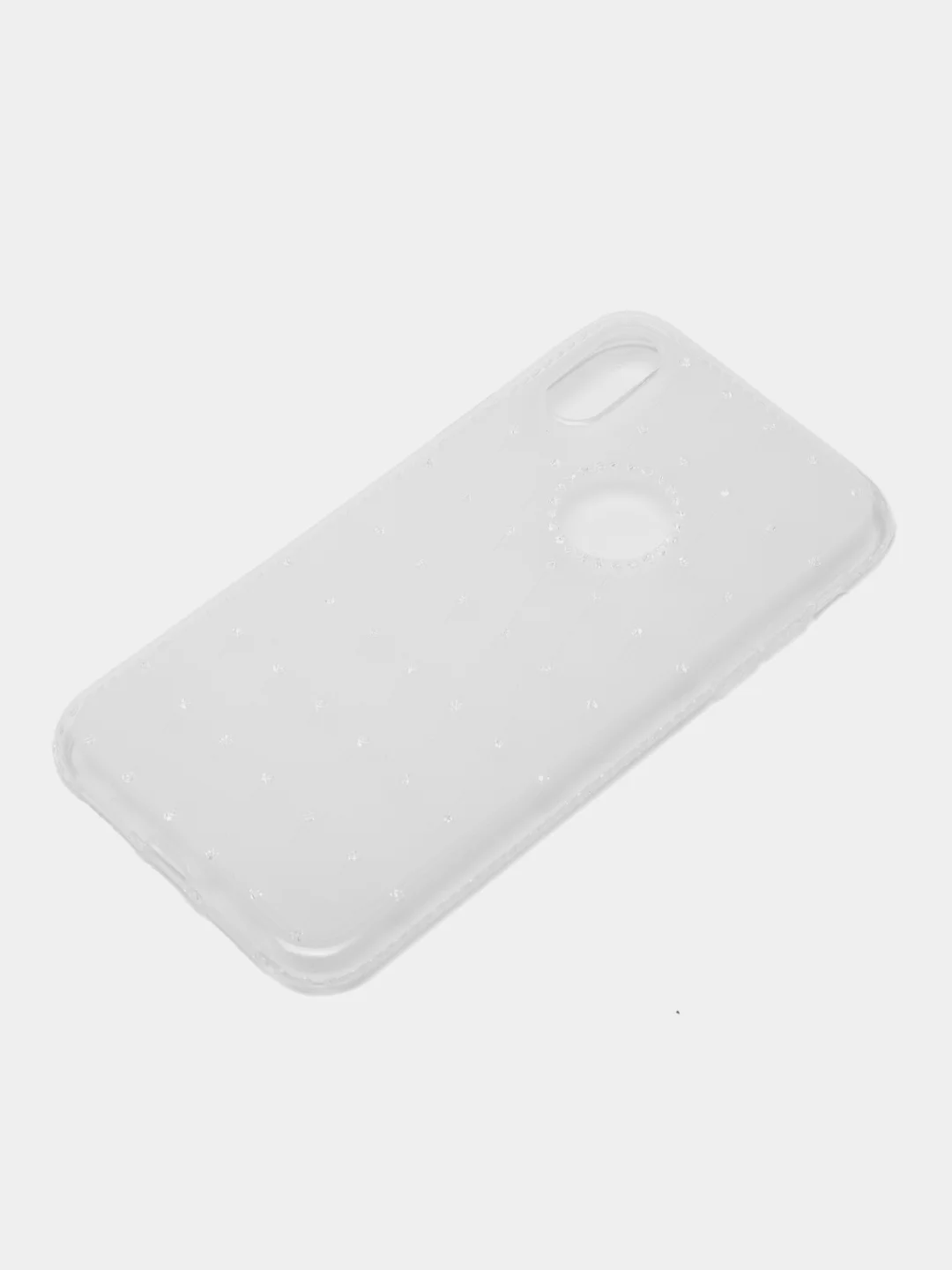 Розовый чехол для iPhone XR, прозрачный, силиконовый, со стразами