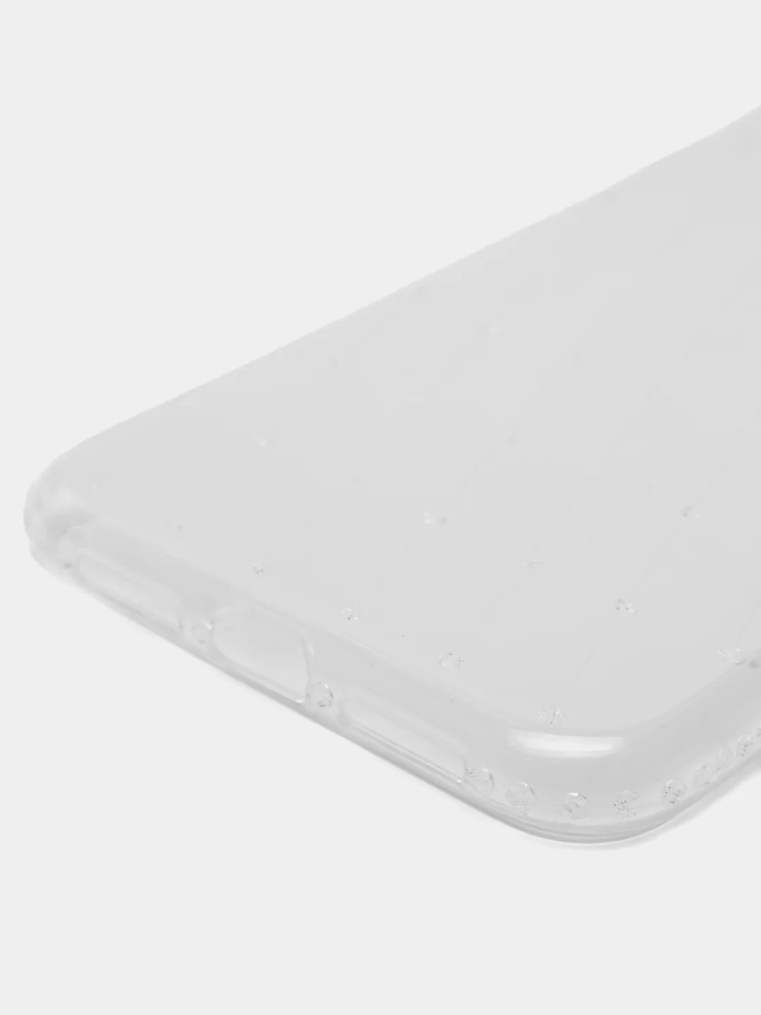 Розовый чехол для iPhone XR, прозрачный, силиконовый, со стразами