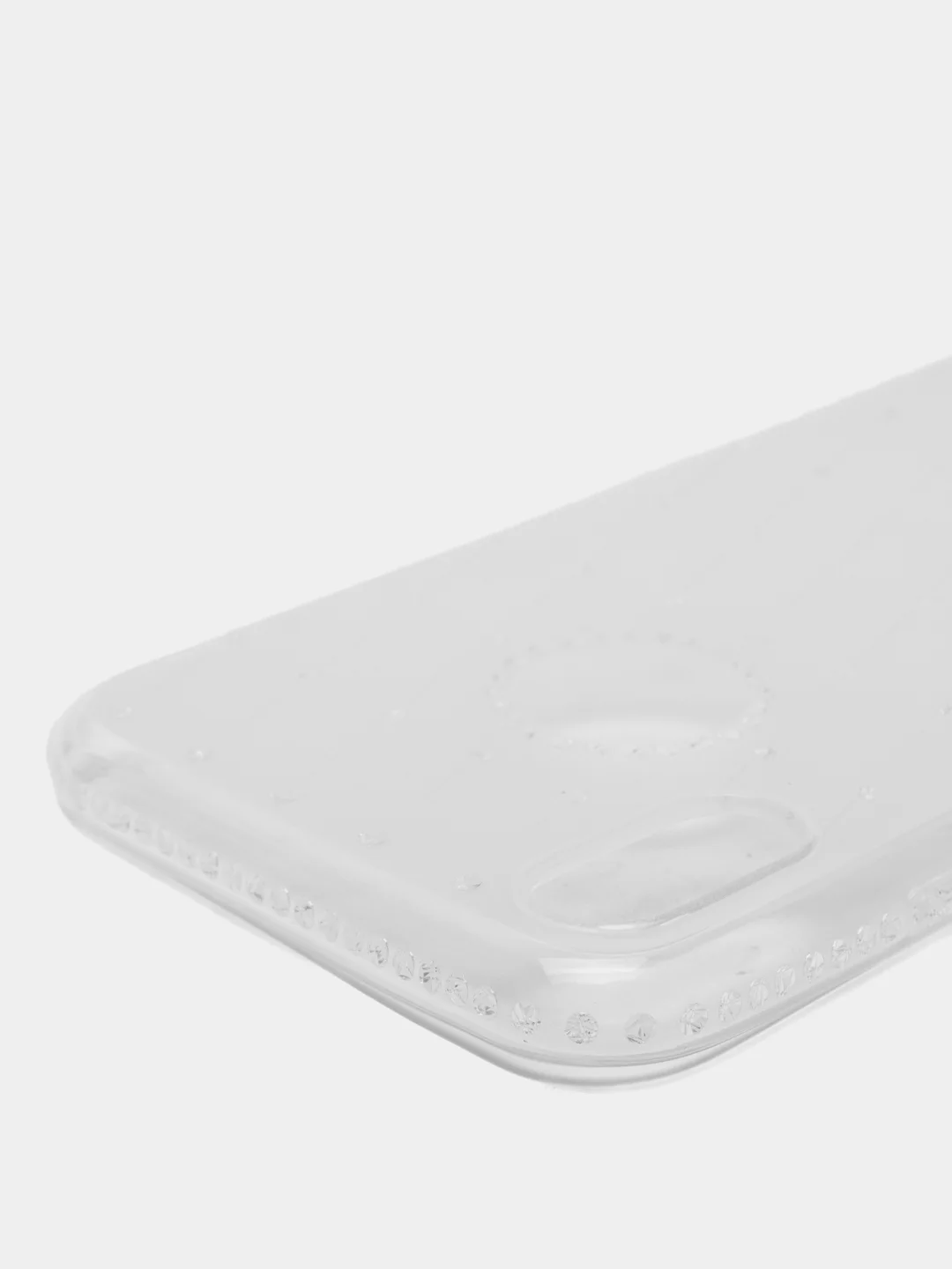 Розовый чехол для iPhone XR, прозрачный, силиконовый, со стразами