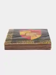 Harry Potter. Салфетки бумажные трехслойные 33*33 см, 20 шт (гербы Хогвартса)