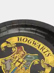 Harry Potter. Набор бумажных тарелок, 6 шт d=180 мм (гербы Хогвартса)