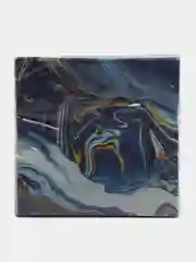 Салфетки бумажные трехслойные Смола синяя, 33*33 см, 20 шт