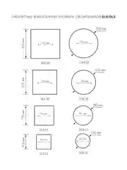 Светодиодный потолочный  светильник Estares DLS 12W, 15W, 20W, 25W квадрат,белый