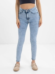 Джинсы женские skinny с высокой посадкой