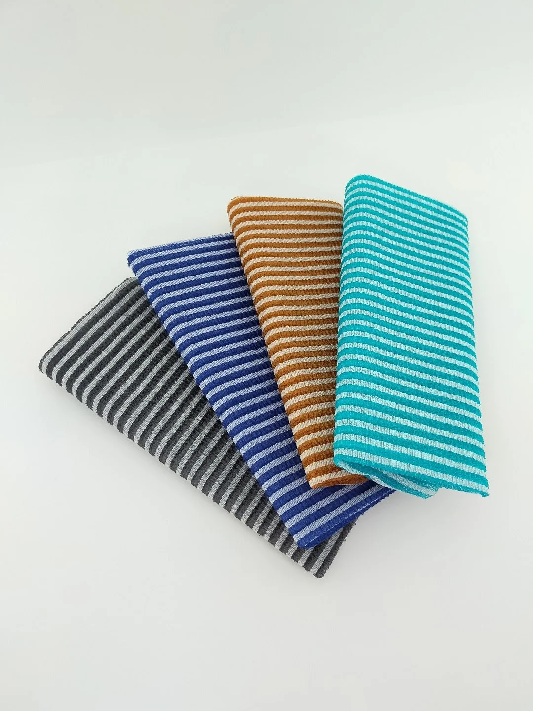 Синий мочалка японская умеренной жесткости ECONEXT microfiber Швеция 30х100см