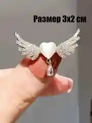 Бежевый женские броши-булавки с красивыми изображениями