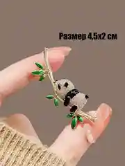 Черный женские броши-булавки с красивыми изображениями