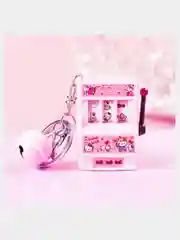 Брелок аниме Kuromy, My Melody, Hello Kitty, брелок казино, игровой автомат Куроми, Китти