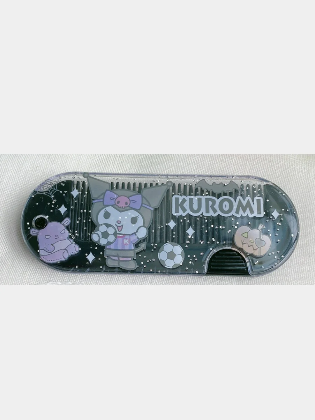 Расчёска складная детская Куроми, Хэллоу Китти, Май Мелоди, Hello Kitty, My Melody, Kuromi