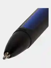 Ручки шариковые синие Brauberg Bomb набор 12 штук тонкие для школы и офиса, узел 0,7 мм