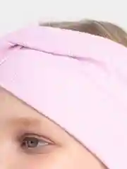 Пудровый повязка для девочки 5-14  лет.  Повязка демисезонная . Повязка трикотажная