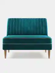 Тёмно-бирюзовый диван MONOFIX, АММА, велюр