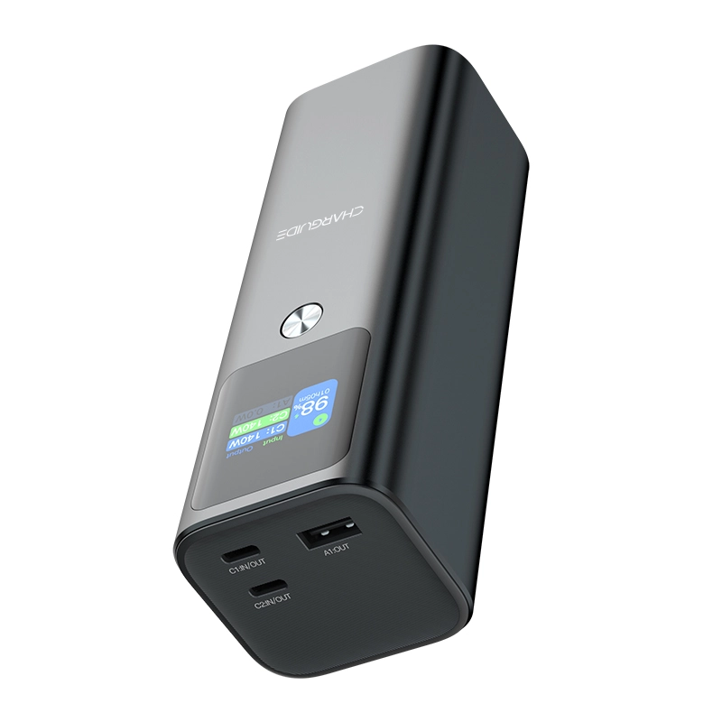 Универсальный внешний аккумулятор Power bank на 24000 mAh CharGuide 140 w