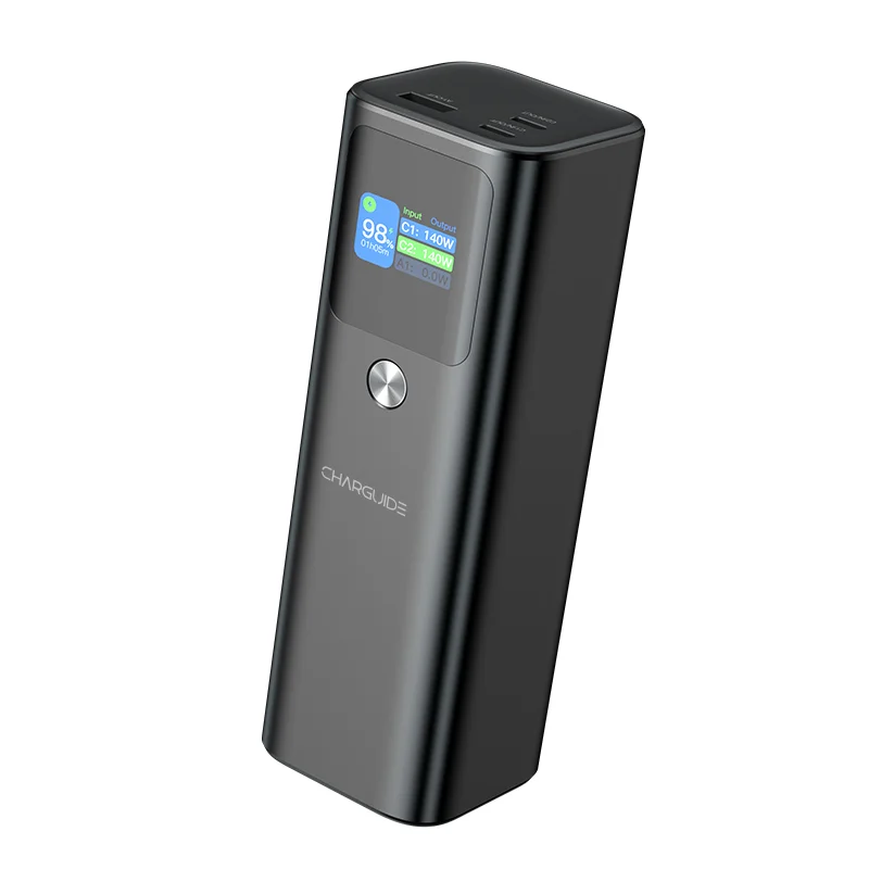 Универсальный внешний аккумулятор Power bank на 24000 mAh CharGuide 140 w