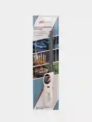 Бытовая газовая пьезозажигалка с классическим пламенем Сокол СК-302L, многоразовая
