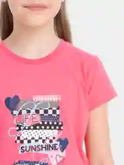 Пастельно-коралловый футболка для девочек / фуфайка для девочки
