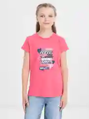 Пастельно-коралловый футболка для девочек / фуфайка для девочки