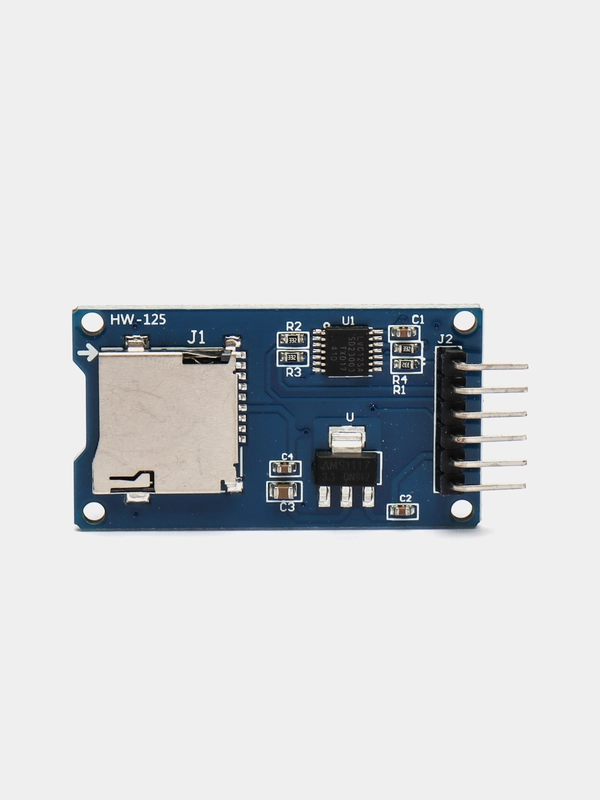 MicroSD модуль подключения карты памяти к Arduino