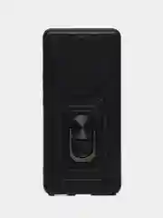 Чехол Honor X9B / Хонор Х9Б противоударный, с металлической подставкой кольцом