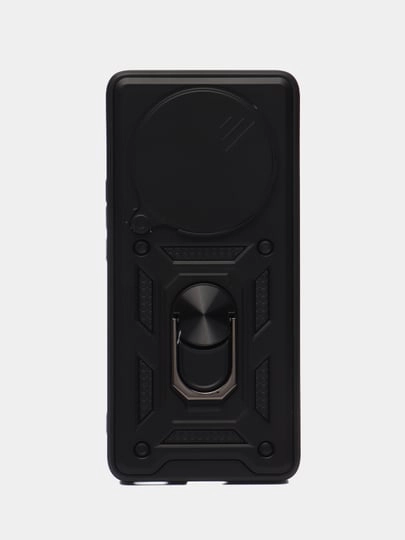 Чехол Honor X9B / Хонор Х9Б противоударный, с металлической подставкой кольцом