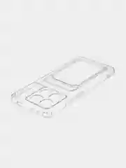 Молочный чехол для Xiaomi Poco X6 Pro/ Redmi K70E силиконовый BROSCORP матовый/ прозрачный тонкий