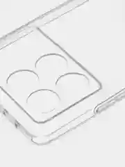 Прозрачный чехол для Xiaomi Poco X6 Pro/ Redmi K70E силиконовый BROSCORP матовый/ прозрачный тонкий