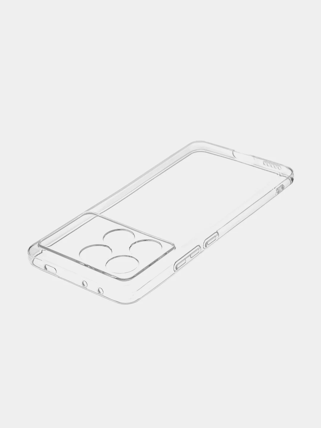 Прозрачный чехол для Xiaomi Poco X6 Pro/ Redmi K70E силиконовый BROSCORP матовый/ прозрачный тонкий