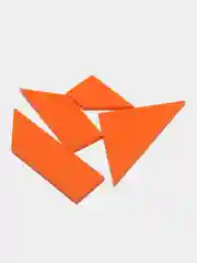 Развивающая игра IQ головоломка пазлы для взрослых Буква "М" IQ Puzzle