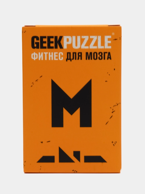 Развивающая игра IQ головоломка пазлы для взрослых Буква "М" IQ Puzzle