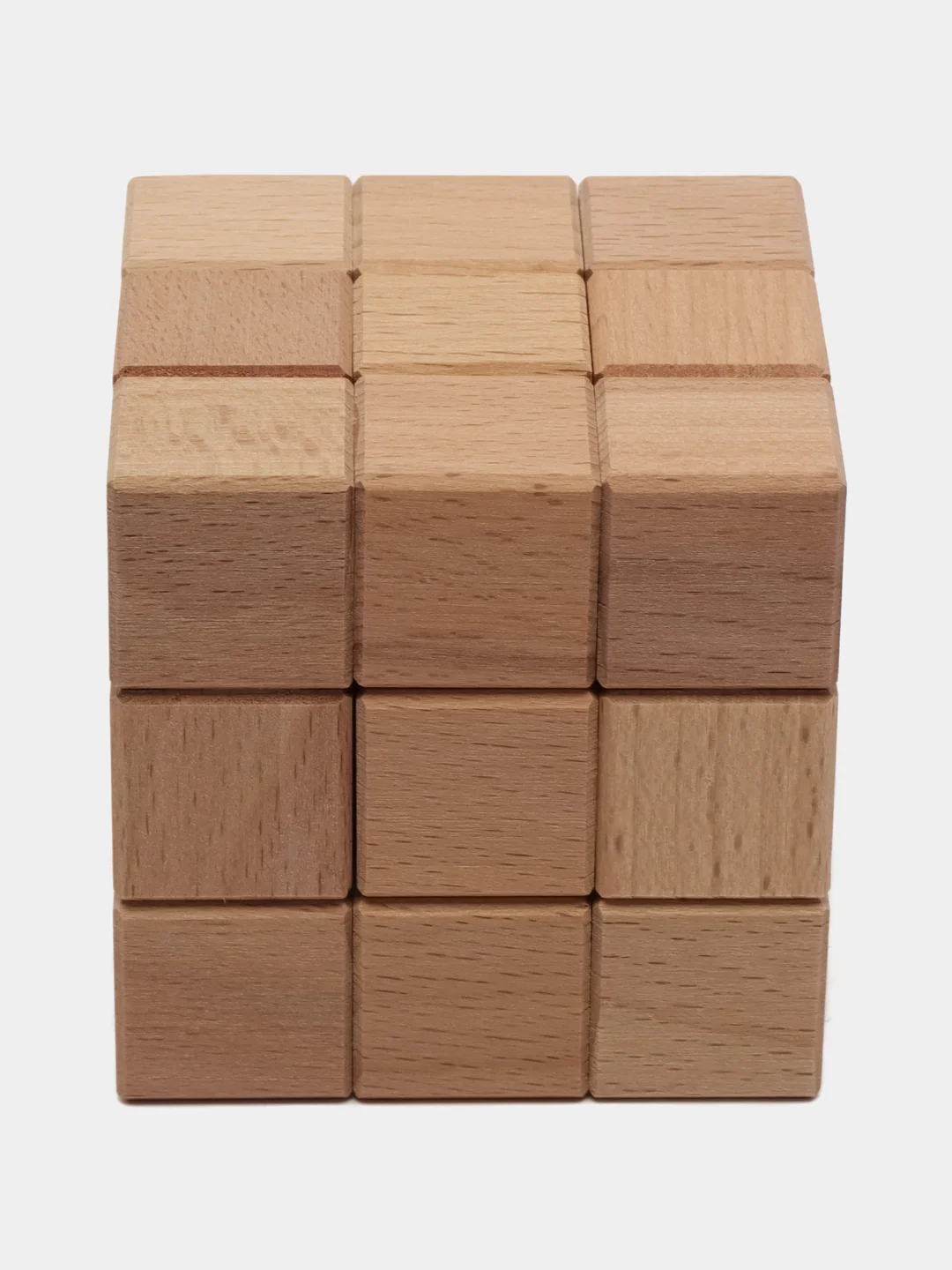 Экологичный Деревянный Магнитный 3D куб Geek Puzzle