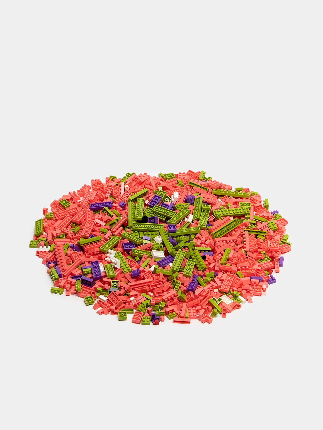 Алый детский 3D конструктор, игрушка развивающая, герои мультфильма Спанч Боб, Патрик