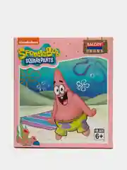Алый детский 3D конструктор, игрушка развивающая, герои мультфильма Спанч Боб, Патрик