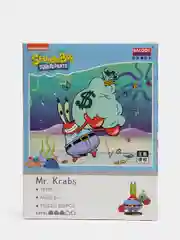 Бежевый детский 3D конструктор, игрушка развивающая, герои мультфильма Спанч Боб, Патрик