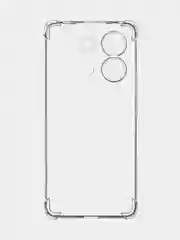 Прозрачный противоударный чехол для Infinix Zero 30 4G / 5G силиконовый BROSCORP с усиленными углами